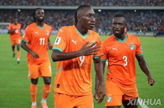 코트디부아르 축구대표팀. 사진[신화=연합뉴스]