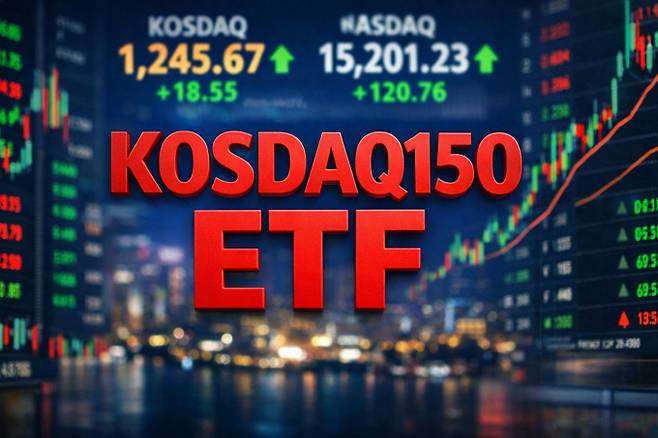 코스닥 상승세에 ETF에도 자금이 몰리고 있다. /사진=챗GPT 생성 이미지