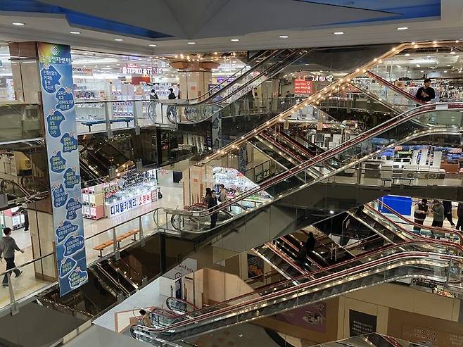 [서울=뉴시스] 김수빈 인턴기자=서울 서초구 서초동 국제전자센터 전경. 2026.03.25. *재판매 및 DB 금지