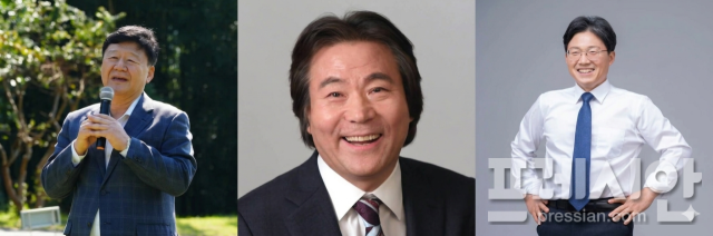 ▲울산시교육감 선거 후보자. 사진 왼쪽부터 김주홍 울산대 명예교수, 구광렬 울산대 명예교수, 조용식 노옥희재단 이사장.ⓒfacebook