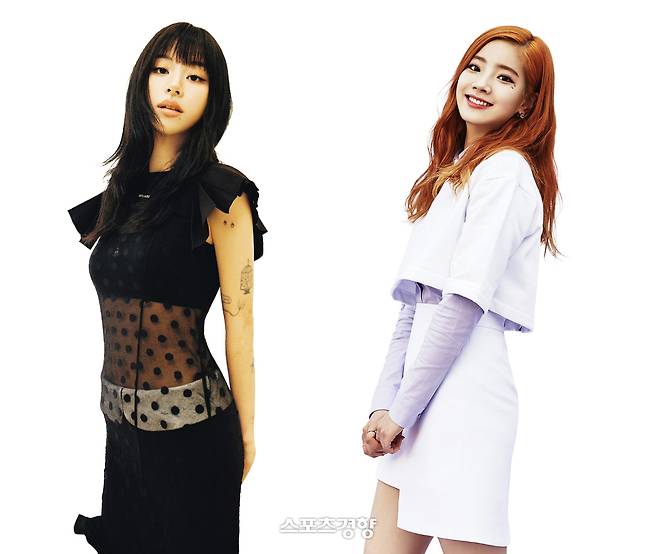 건강상의 이유로 활동을 연이어 일시 중단한 트와이스 멤버 채영(왼쪽)과 다현. 경향신문 자료사진건강상의 이유로 활동을 연이어 일시 중단한 트와이스 멤버 채영(왼쪽)과 다현. 경향신문 자료사진