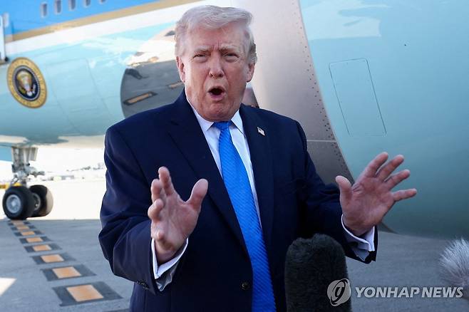 도널드 트럼프 미국 대통령 [로이터 연합뉴스 자료사진. 재판매 및 DB 금지]