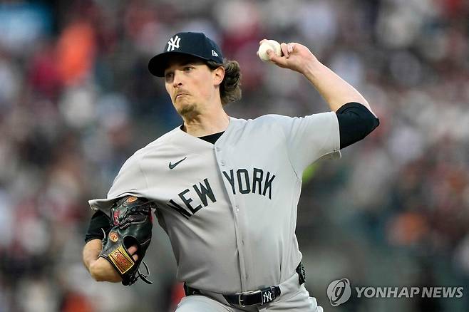 양키스 선발 프리드 [AFP=연합뉴스]