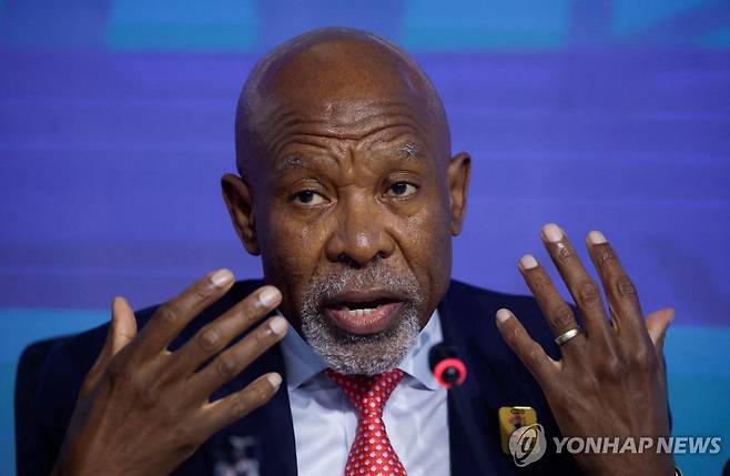 레세트야 칸야고 남아프리카공화국 중앙은행 총재 [로이터 연합뉴스 자료사진. 재판매 및 DB 금지]