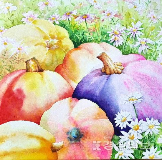 ▲ 제31회 아름다운 눈빛미술제 출품작. 김애란 '풍요, 그 찬란함'.