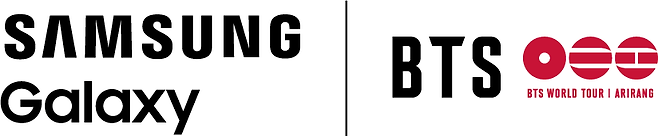 Galaxy X BTS 로고 이미지./삼성전자