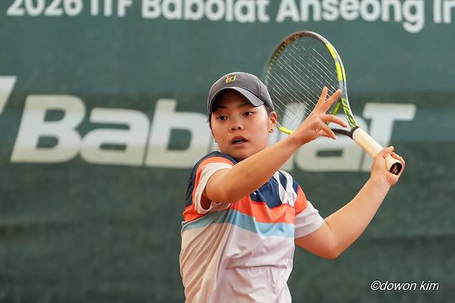 여자단식 4강 이서현. 사진/김도원 기자