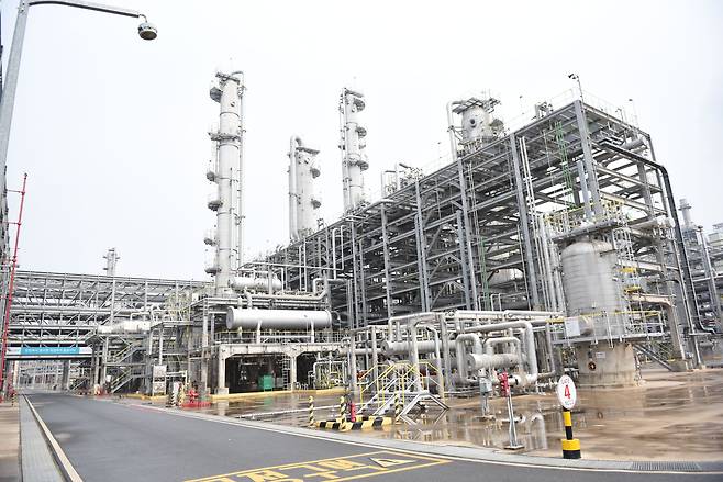 여수산단내 NCC 2공장 모습./뉴스1