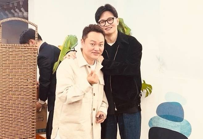 김민교, 한동훈. 사진|한동훈 인스타그램