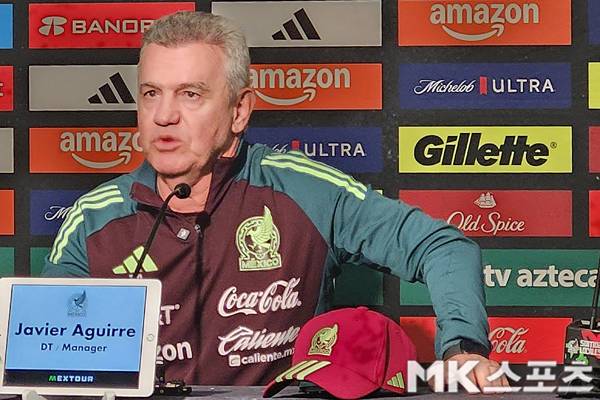 하비에르 아기레 멕시코 축구 대표팀 감독. 사진(美 내슈빌)= 김재호 특파원