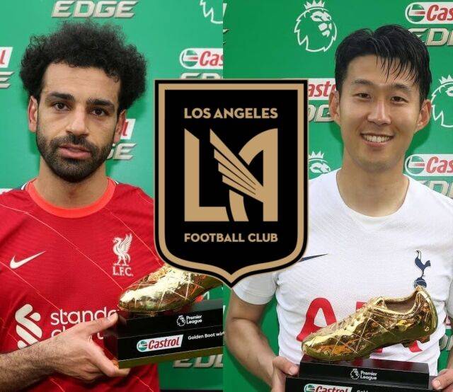 모하메드 살라와 손흥민/프리미어리그