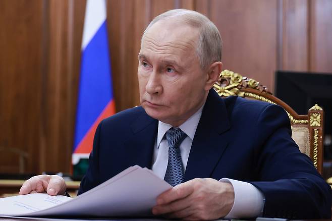 푸틴 러시아 대통령.[AP]