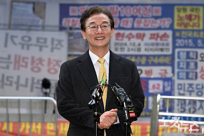 더불어민주당 전재수 부산시장 예비후보. 윤창원 기자