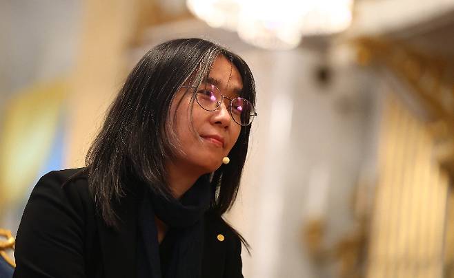 한강 작가. 연합뉴스