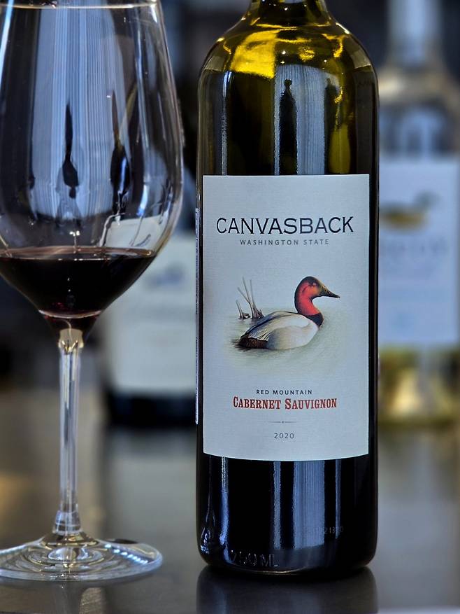 캔버스 백 카베르네 소비뇽. 최현태 기자