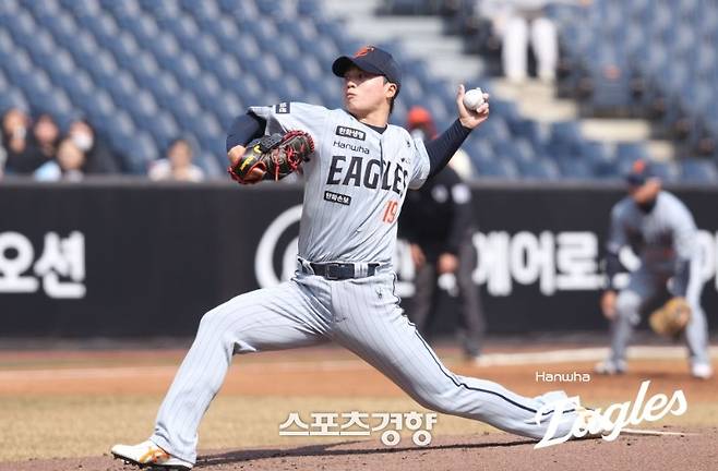 한화 왕옌청. 한화이글스 제공