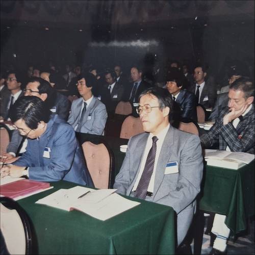 해외 세미나에 참석 중인 장인순 박사  [본인 제공]