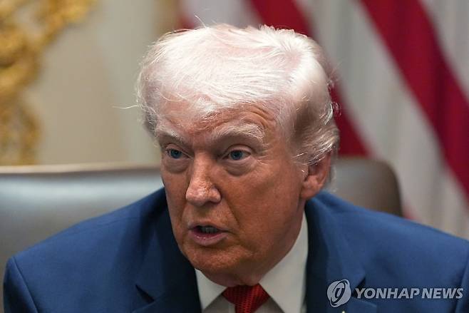 트럼프 대통령 [AP=연합뉴스 자료사진. 재판매 및 DB 금지]