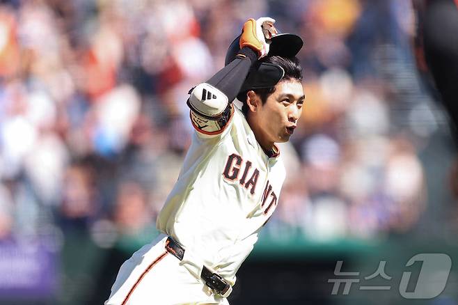 샌프란시스코 자이언츠 이정후가 2026 메이저리그 개막 후 2경기 연속 무안타로 침묵했다. ⓒ AFP=뉴스1