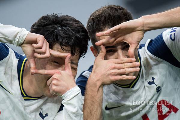 손흥민(왼쪽), 세르히오 레길론(이상 토트넘홋스퍼 시절). 게티이미지코리아