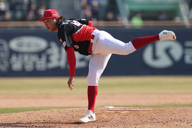 [서울=뉴시스] 프로야구 KIA 타이거즈의 김범수. (사진 = KIA 타이거즈 제공) *재판매 및 DB 금지