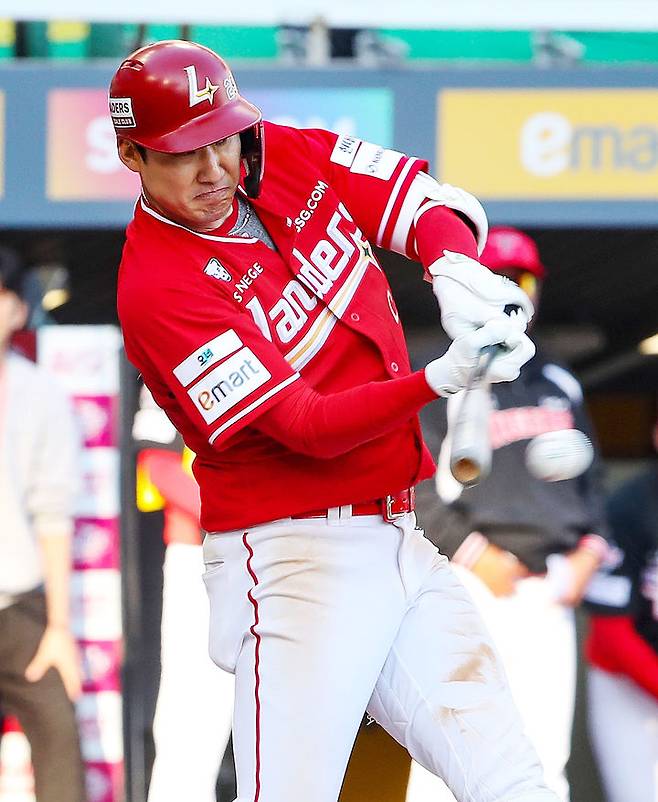 [서울=뉴시스] 프로야구 SSG 랜더스의 오태곤. (사진 = SSG 랜더스 제공) *재판매 및 DB 금지