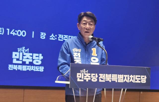 ▲우범기 전주시장 예비후보 ⓒ프레시안