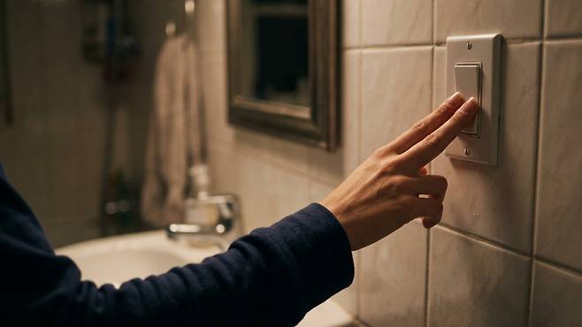 당신이 무심코 올린 화장실 스위치 하나가 밤사이 피부 재생의 골든타임을 통째로 앗아가고 있다. 게티이미지뱅크