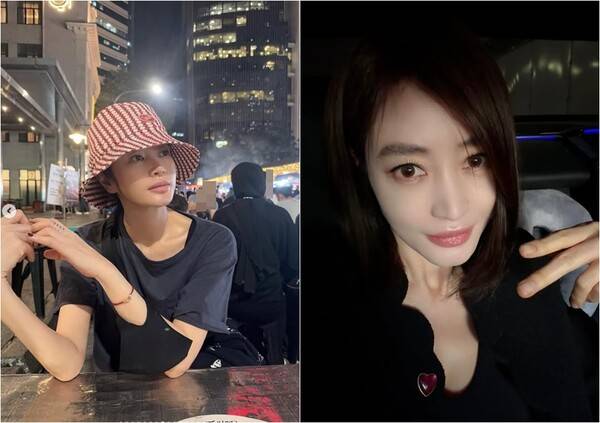 ▲ 김혜수의 방부제 미모 근황. 출처=김혜수 SNS