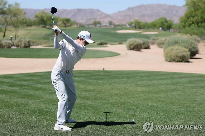 티샷 날리는 김효주 [AFP=연합뉴스]