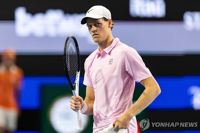 얀니크 신네르 [로이터=연합뉴스] Mandatory Credit: Mike Frey-Imagn Images