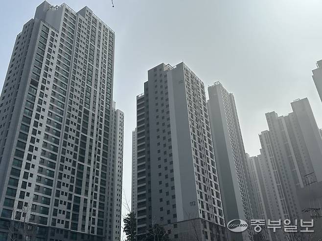 인천 동구 송림동 소재 한 신축 아파트 단지. 노선우 기자