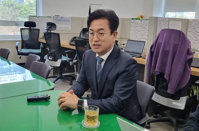 허태정 전 대전시장 [촬영 박주영] 사진=연합뉴스.