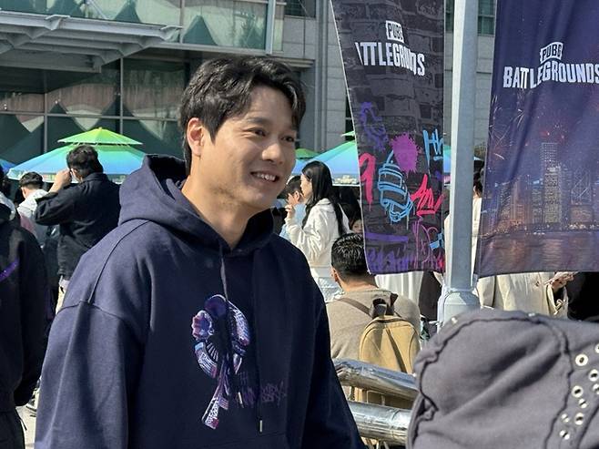 김태현 배틀그라운드 디렉터의 모습 /사진=김경문 기자