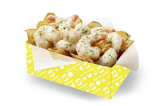 노브랜드 버거 신메뉴 레몬 크림 새우 (사진=신세계푸드).