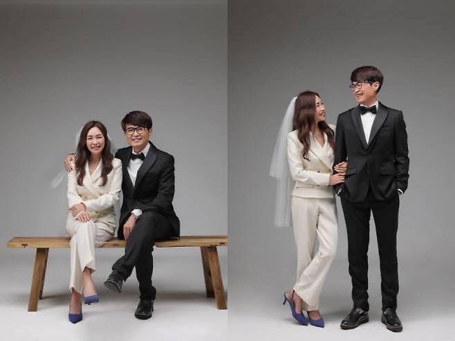 조갑경(왼쪽)과 홍서범