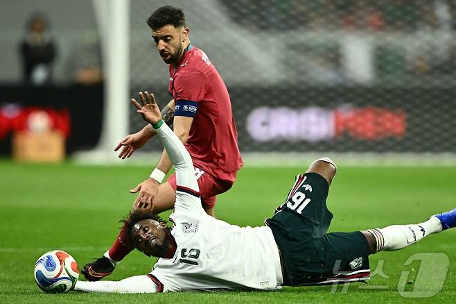 멕시코와 포르투갈이 0-0으로 비겼다.ⓒ AFP=뉴스1