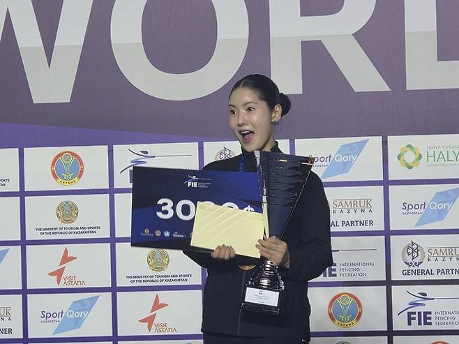 여자 에뻬 송세라. 제공 | 대한양궁협회