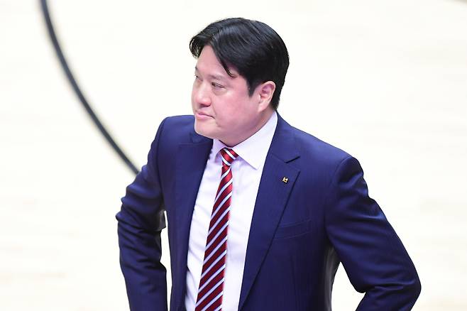 문경은 수원 KT 감독. 사진=KBL