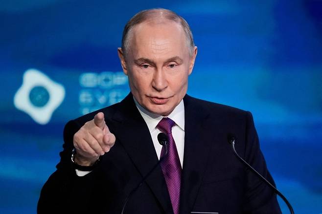 블라디미르 푸틴 러시아 대통령. 사진=연합뉴스