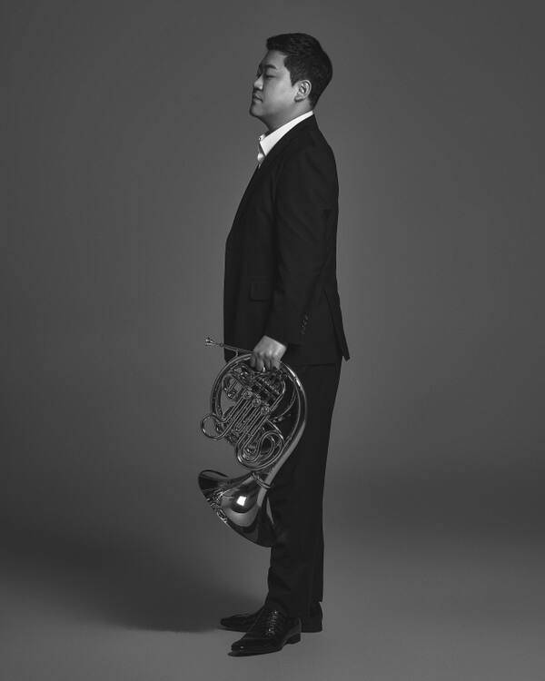 경기필 수석 호르니스트 김형주씨가 4월21일 2026 교향악축제 무대에서 공주시충남교향악단과 협연한다. 본인 제공