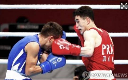 자카르타·팔렘방 아시안게임에 출전한 북한 조효남[EPA=연합뉴스 자료사진]