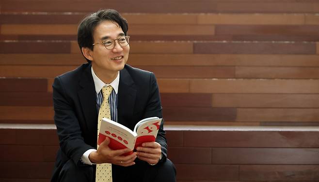 김상용 고려대 경영학과 교수. [이승환 기자]