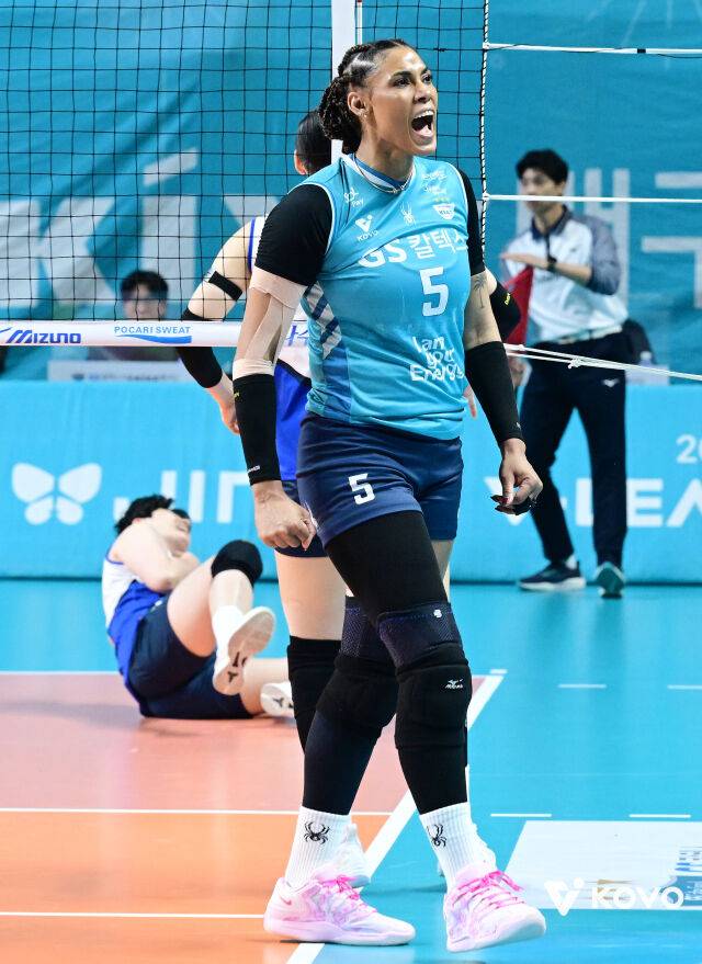 GS칼텍스 지젤 실바/KOVO