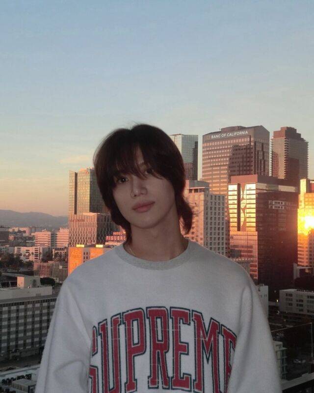 지난 28일 근황을 전한 샤이니 멤버 태민의 모습. / 태민 소셜미디어