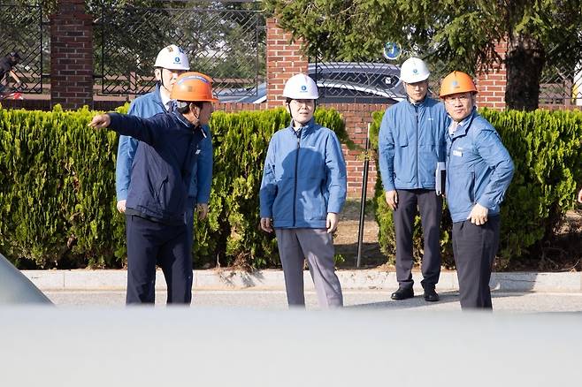 최연혜(가운데) 한국가스공사 사장 [헤럴드경제DB]