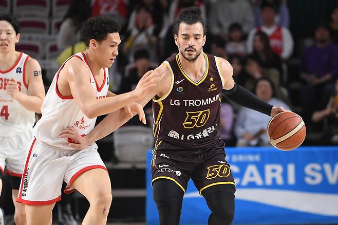 [서울=뉴시스] 프로농구 창원 LG의 아셈 마레이. (사진=KBL 제공)