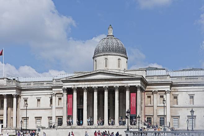 영국 내셔널 갤러리. 클립아트코리아