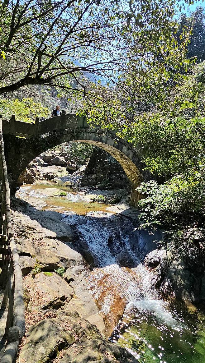 구공산 석룡협 트레킹. 사진|강석봉 기자