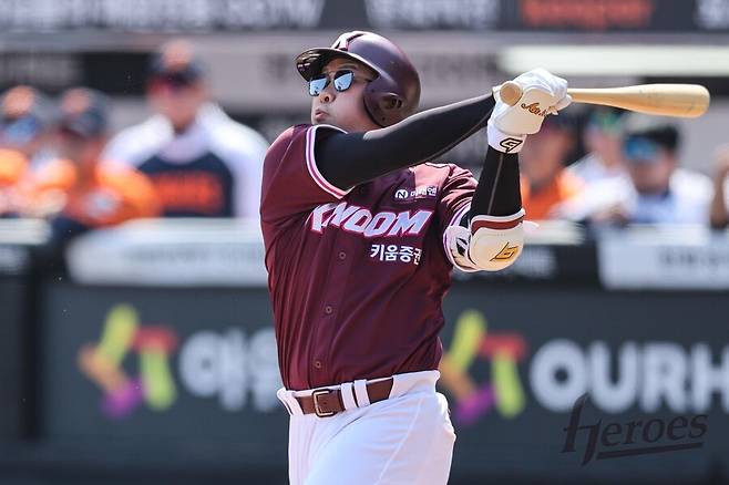 ▲ 안치홍 ⓒ키움 히어로즈